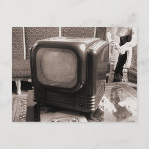Carte Postale Vieux TV