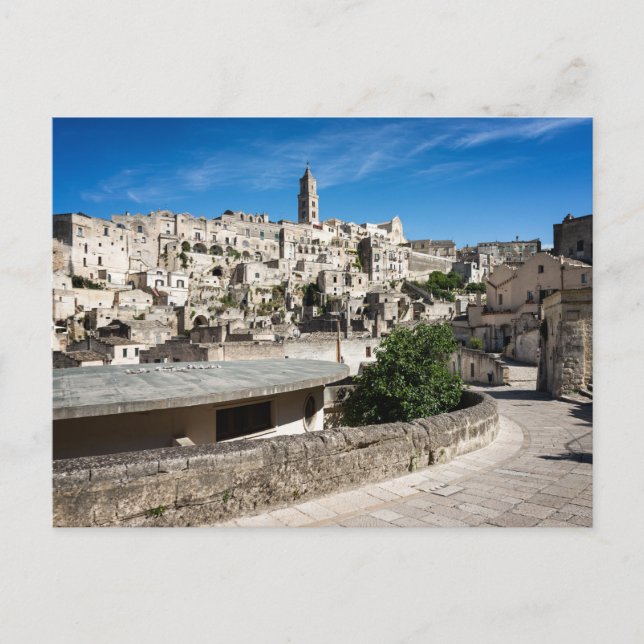 Carte Postale Vieux ville de Sassi di Matera (Devant)