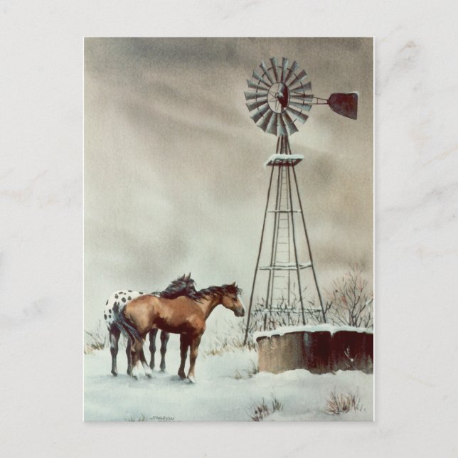 Carte Postale VIEUX WINDMILL par SHARON SHARPE (Devant)