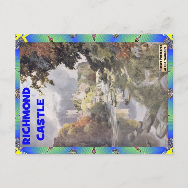 CARTE POSTALE VIEUX YORKSHIRE - CHÂTEAU DE RICHMOND (Devant)