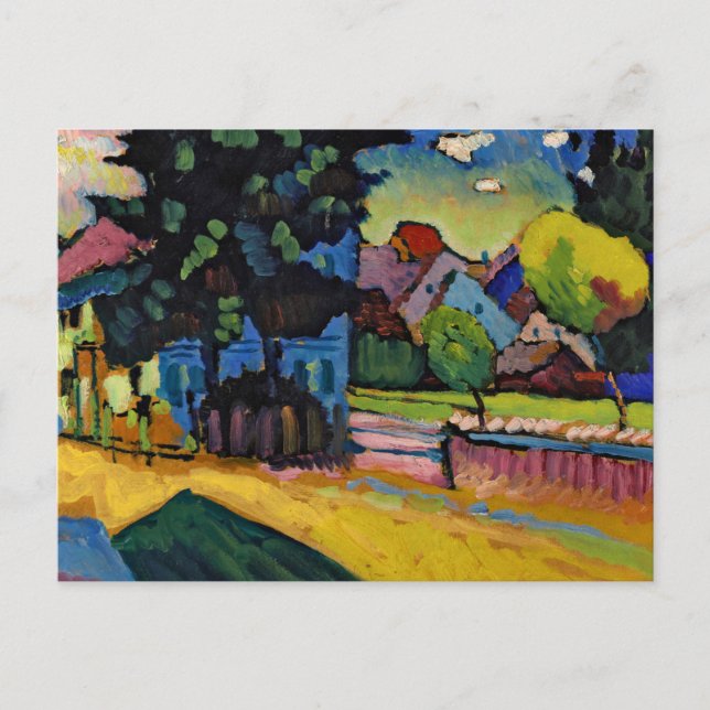 Carte Postale View of Murnau, 1903 by Wassily Kandinsky (Devant)