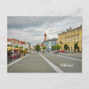 Carte Postale View of Town hall, Vilnius Lithuania