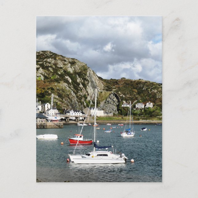 CARTE POSTALE VIEWS OF WALES (Devant)