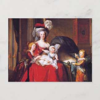 Carte Postale Vigée-Lebrun - Marie Antoinette et ses enfants