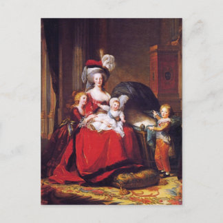 Carte Postale Vigée-Lebrun - Marie Antoinette et ses enfants