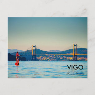 Carte Postale Vigo, pont de Rande