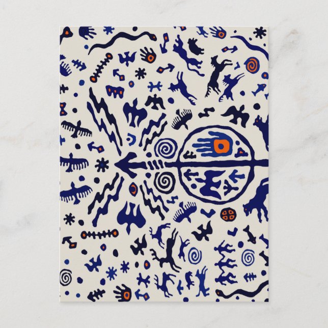 Carte Postale Viking Shaman Ritual Talisman (Devant)