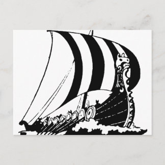 Carte Postale Viking Ship