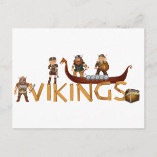 Carte Postale Vikings