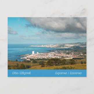 Carte Postale Vila da Lagoa - Açores