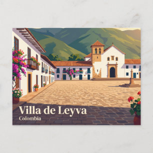 Carte Postale Villa de Leyva, Boyacá, Colombie