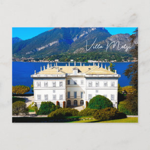 Carte Postale Villa Melzi Bellagio Lac de Côme Italie