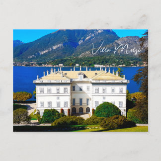 Carte Postale Villa Melzi Bellagio Lac de Côme Italie