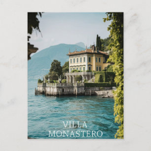 Carte Postale Villa Monastero Varenna lac como