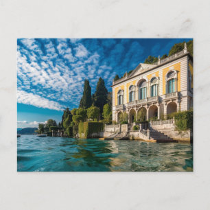 Carte Postale Villa Monastero Varenna lac como