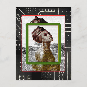 Carte Postale Village Africain D'Amour