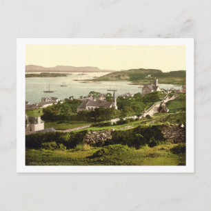 Carte Postale Village de Killybegs, Donegal, Irlande, 19e siècle