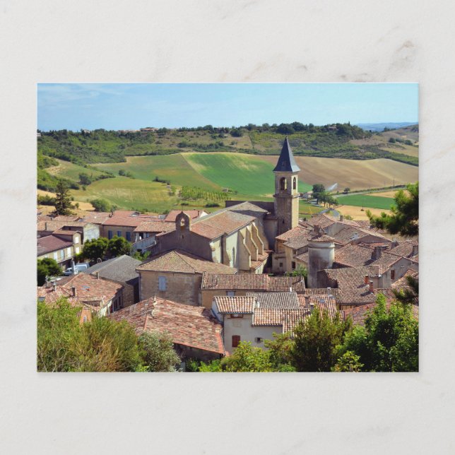 Carte Postale Village de Lautrec en France (Devant)