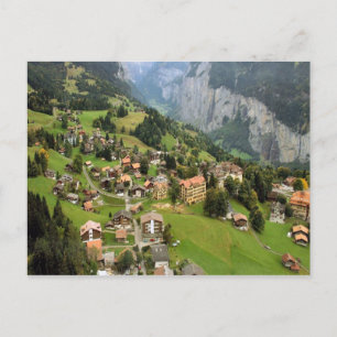 Carte Postale Village de montagne Jungfrau