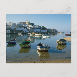 Carte Postale Village de pêcheurs de Ferragudo, Algarve, Portuga