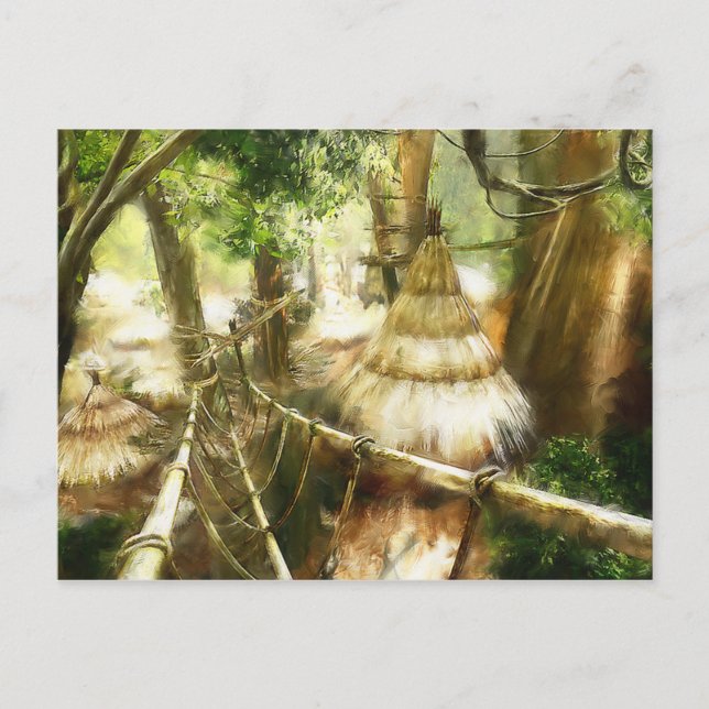 Carte Postale Village de Tendrel (Devant)