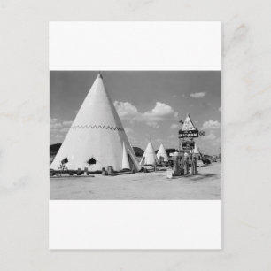 Carte Postale Village de Wigwam, Cave City, Kentucky : 1940