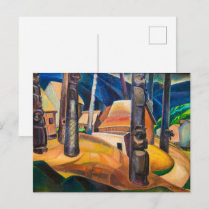 Carte Postale Village Kispiax   Emily Carr  