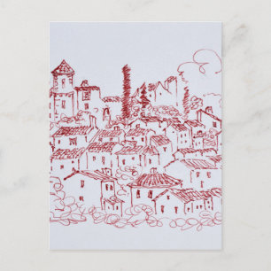 Carte Postale Village perché de Callian   Sud de la France
