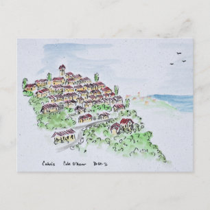 Carte Postale Village sur les hauteurs de Cabris   Provence, Fra