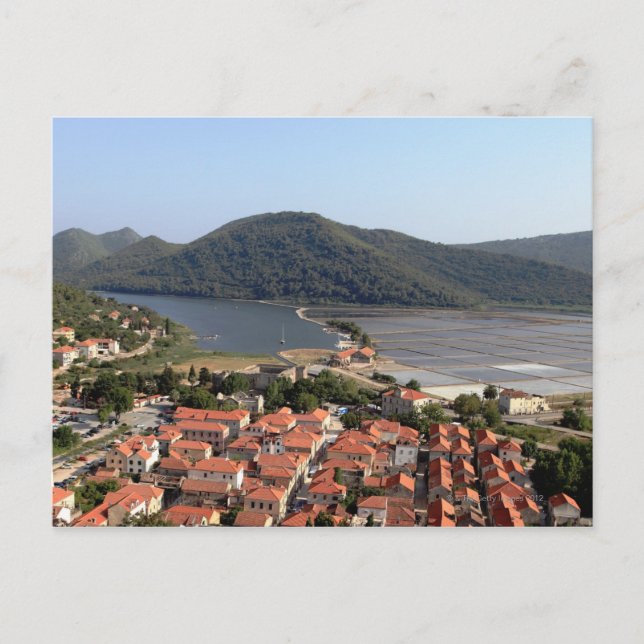 Carte Postale village typique en CROATIE (Devant)