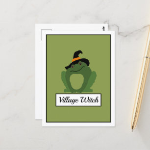 Carte Postale Village Witch, Toad