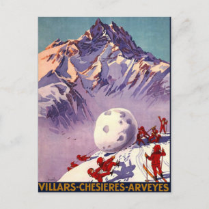 Carte Postale Villars Chesieres Arveyes