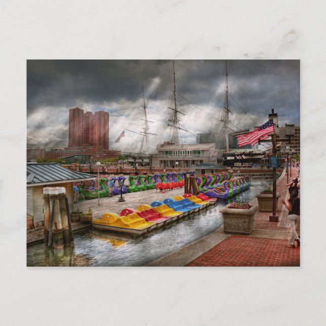 Carte Postale Ville - Baltimore MD - Maryland moderne (Devant)