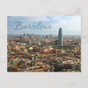 Carte Postale Ville de Barcelone