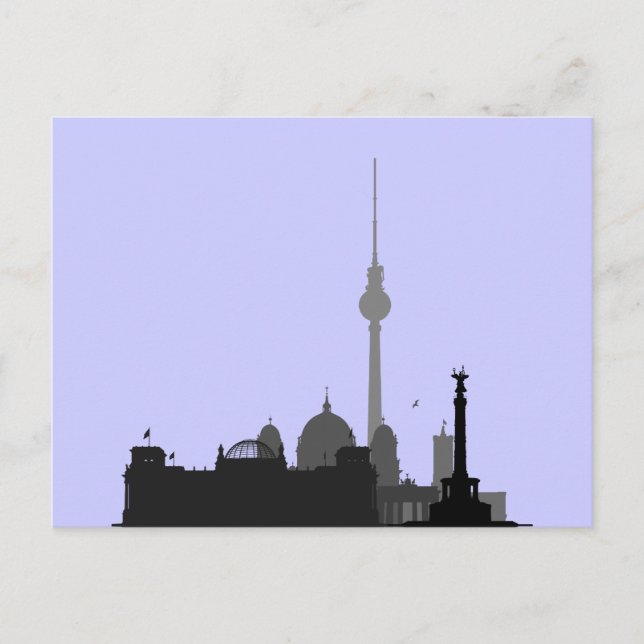 Carte Postale Ville de Berlin (Devant)