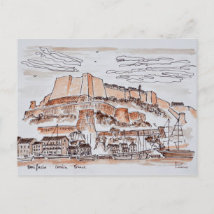 Carte Postale Ville de Bonifacio   Corse, France