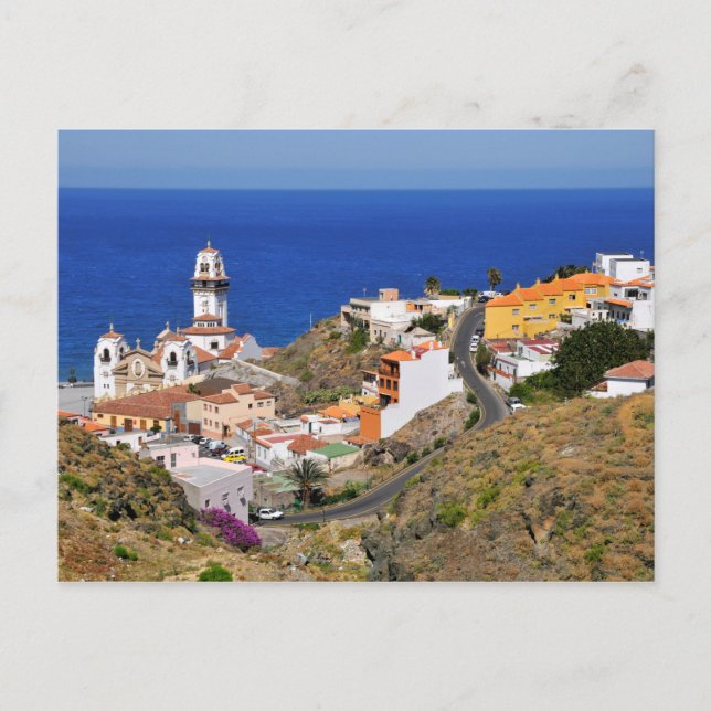 Carte Postale Ville de Candelaria à Tenerife (Devant)