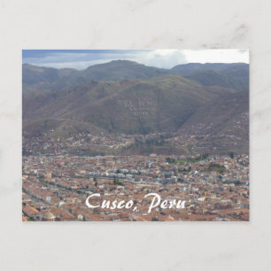Carte Postale ville de cusco