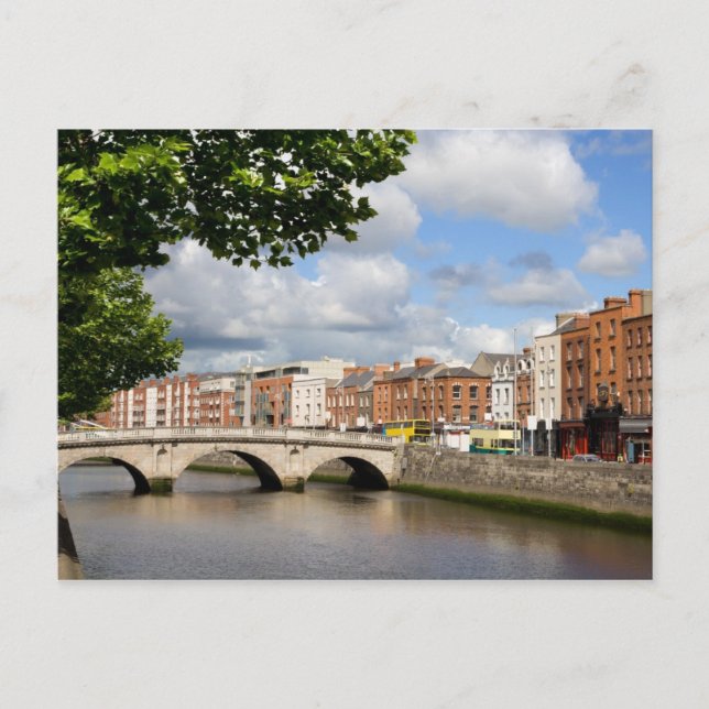 Carte Postale Ville de Dublin en Irlande (Devant)