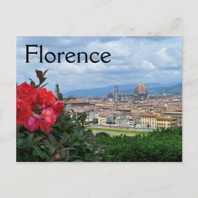 Carte Postale Ville de Florence, Italie (Devant)