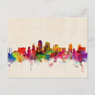 Carte Postale Ville de Kansas City Skyline