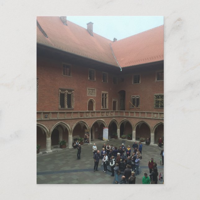 CARTE POSTALE VILLE DE KRAKOW (Devant)