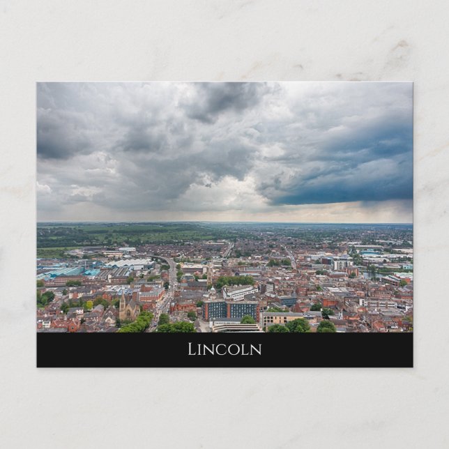 Carte Postale Ville de Lincoln (Devant)