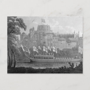 Carte Postale Ville de London State Barge