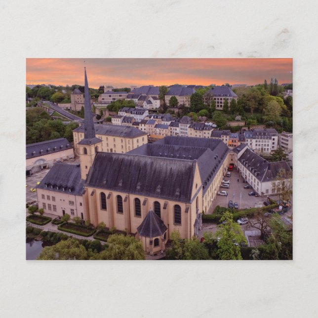 Carte Postale Ville de Luxembourg (Devant)