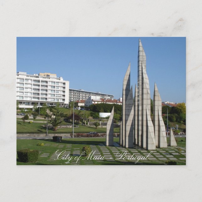 Carte Postale Ville de Maia - Portugal (Devant)