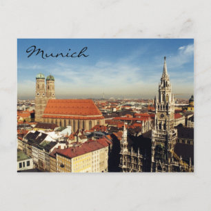 Carte Postale ville de munich