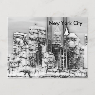 Carte Postale Ville de New York