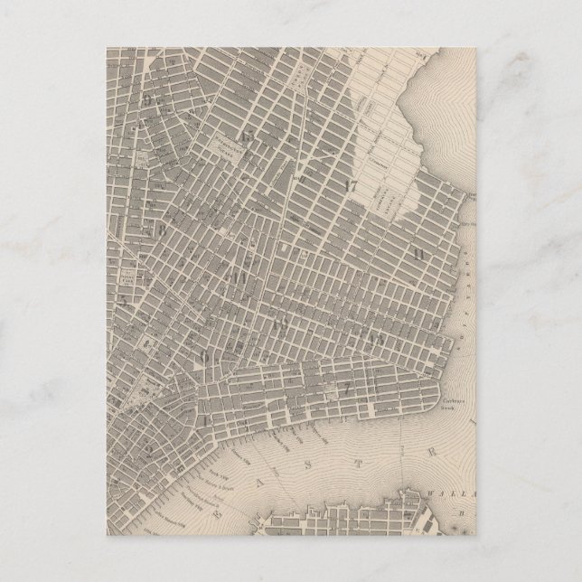 Carte Postale Ville de New York (Devant)