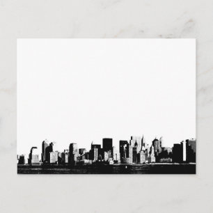 Carte Postale Ville de New York panoramique
